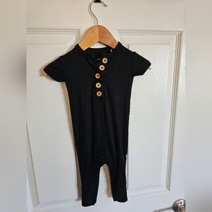Posh Peanut Ribbed Romper